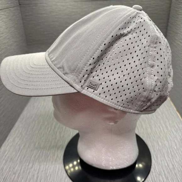Melin A-Game‎ Hydro Performance Hat Gray Adjustable Snapback Water Resistant Cap